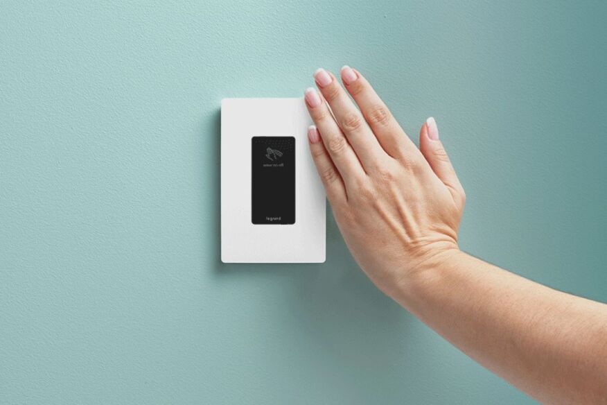 Radiant Wave Switch by Legrand.