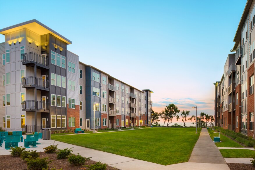 The Edison at Gordon Square in Cleveland, developed by The NRP Group.