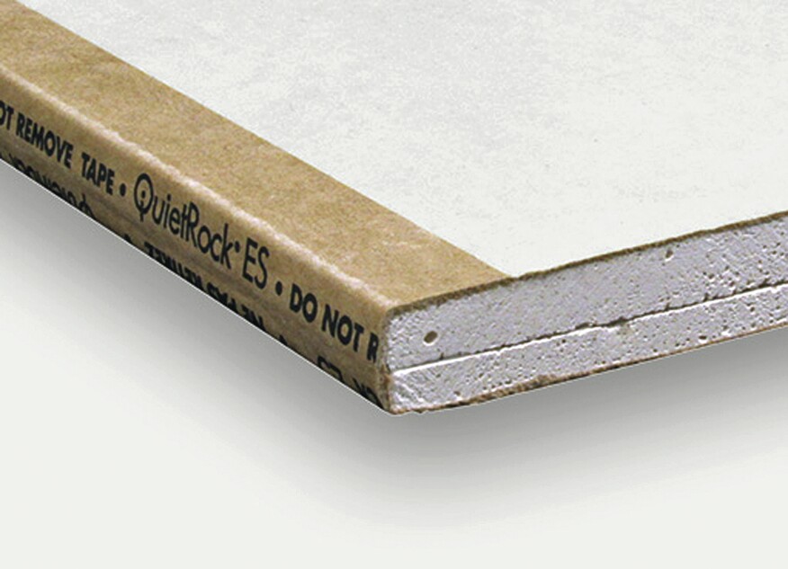 QuietRock panels provide one way to further decrease sound transmission.