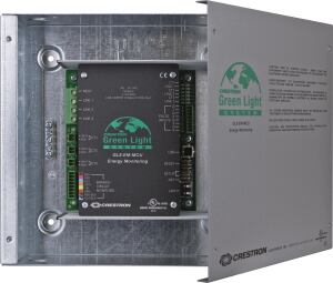 How can you make sure all the energy-efficient lighting in your building is actually saving energy? With Crestron’s Green Light Power Meter. It logs overall electricity usage in real time so building managers can measure and monitor consumption. Power usage data are transferred via Ethernet to a Crestron control system, which makes the information available for viewing on a touchscreen, laptop, or Apple/Android mobile device.