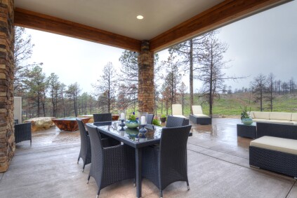 This home has a concrete patio.