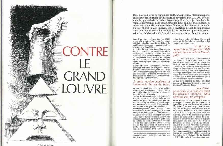 Contre le Grand Louvre