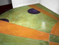 They can also create murals or abstract patterns while maintaining the look and texture of a monolithic pour.