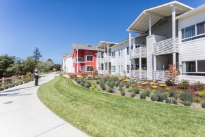 St. Stephens Senior Housing provides homes for 40 low-income seniors in Santa Cruz County, Calif. MidPen Housing developed the site in collaborate with St. Stephen's Lutheran Church.