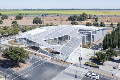 Aerial View from the Northwest,
Jan Shrem and Maria Manetti Shrem Museum of Art