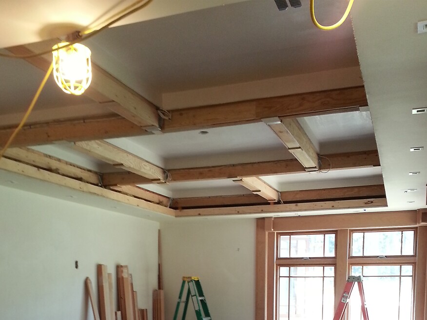 A Craftsman Style Coffered Ceiling Jlc Online