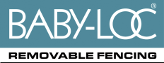 Baby-Loc® Removable Fencing Logo