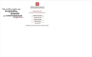 before
"Mid-'90s and brochure-oriented" is how Burgess describes the old WATG website (screen grabs left and above). Text-heavy and static, the site lacked a searchable portfolio of projects, Wolff says, noting that it was, nevertheless, "perfectly functional" and received a decent number of hits. Still, it "really didn't express the emotive qualities of what hospitality design is all about," in Burgess' words.