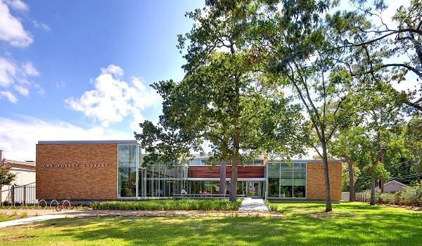 Oak Forest Neighborhood Library; NAAA + AWI + JRA; Houston