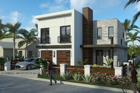 Narrow-Lot Plans with Curb Appeal from Visbeen Architects