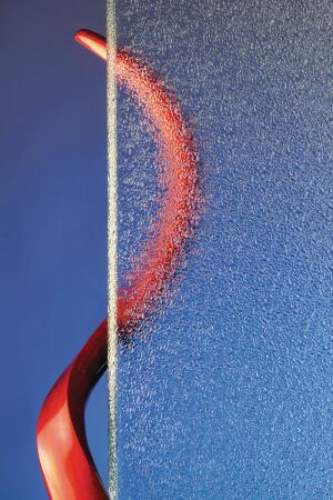 Bendheim Wall Systems now offers Ice, a new texture from channel glass manufacturer Lamberts. The obscuring texture provides daylighting and privacy as a single- or double-glazed wall. Ice glass can form fa§ades up to 23' tall and interior partitions and other structural glazing of unlimited lengths. It complements Bendheim Wall Systems channel glass line, which features six decorative textures, specialty thermal coatings, and hundreds of enameled colors. Manufactured at Europes first clean-burning, oxygen-fired cast glass plant, it uses 40% post-consumer recycled content. Two safety elements are offered: Safety Glazing Certification Councilapproved tempered glass and certified 100% heat-soak testing. bendheimwall.com