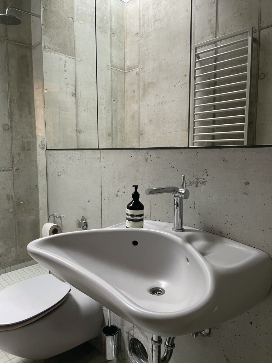 Bathroom interior of Antivilla.