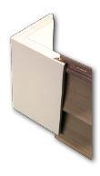 Cellular PVC trim with an integral edge channel provides an attractive — albeit pricey — alternative to the proprietary vinyl corner trims and window lineals offered by most siding manufacturers. Kleer Lumber’s Konceal.