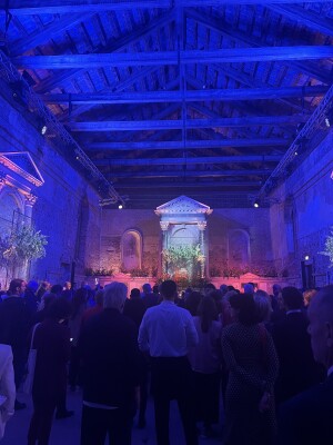 A celebration at the Uzbek Pavilion