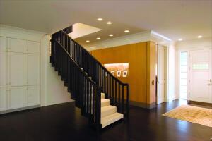 It took three months to construct the stairway, as its irregular bends required individual templates for each step.