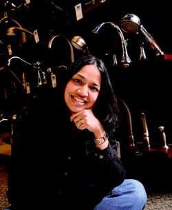 Panchali Sau, owner of Painted Plum Building Solutions, takes her clients to meet in person with vendors that can help make product decisions. They also help Sau ensure she hasn't overlooked any details herself.