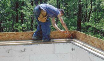 EPDM rubber building gaskets, such as this sill sealer, are designed for heavy structural loads.
