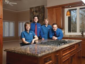No Minor Issues
DreamMaker Bath & Kitchen’s Jennifer and Bob Ender and Brenda and Lee Willwerth train their teams to always respond to a client’s problem immediately.