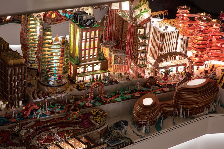 Part of Gingerbread City 2018