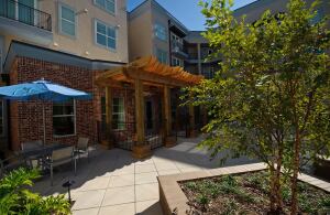 Breath of Fresh Air: 
The Crescent Club, The Domain Cos.’ latest creation in New Orleans, offers a host of amenities, including a pool and outdoor courtyard. A 750-square-foot, one-bedroom averages $1,000 a month; a 1,150-square-foot, two-bedroom goes for $1,300.
