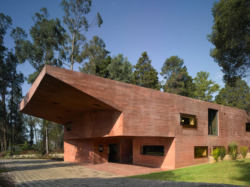 The Royal Embassy of the Netherlands, in Addis Ababa, Ethiopia, designed by RAAS Architects.