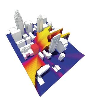 Ecotect, from Autodesk, can also model a building's effects on the surrounding environment.