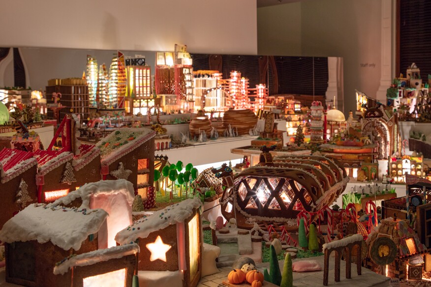 Part of Gingerbread City 2018