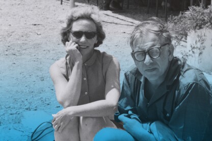 Eero and Aline Louchheim Saarinen in the 1950s