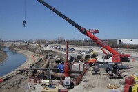 Pressurized Pipe Relocation Finished Ahead of Schedule