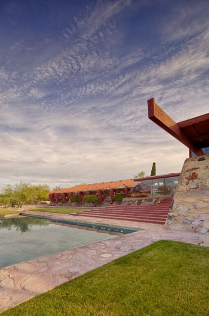 Front of Taliesin West