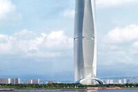 Tree Trunk Towers: Cantilevered Floor/Super Core Structure