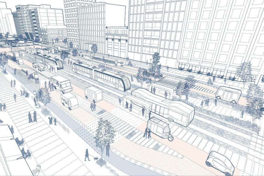 The 2017 &quot;Blueprint for Autonomous Urbanism&quot; by the National Association of City Transportation Officials.