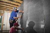 A Recycled Noise Barrier