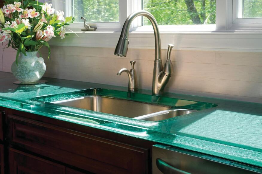 Glass Countertops By Thinkglass Builder Magazine