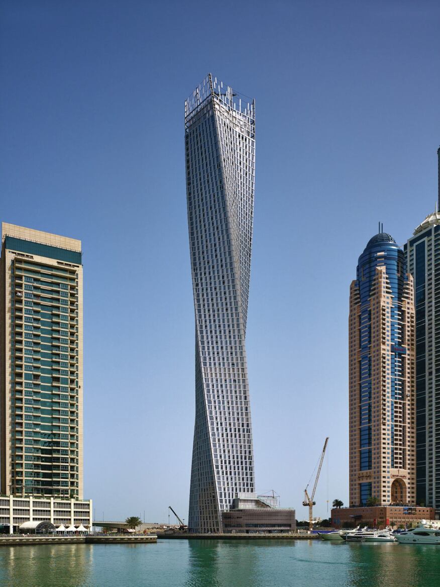 Cayan Tower Designed By Skidmore Owings Merrill Architect Magazine