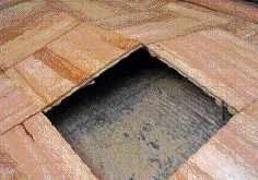 In extreme cases the wood flooring tears completely free from the substrate.