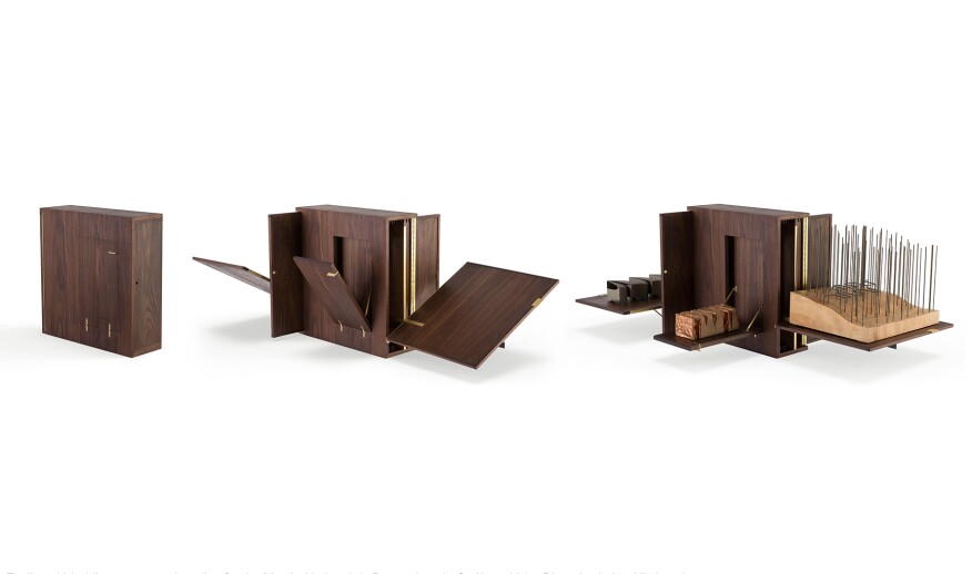 Toolbox with conceptual studies for the Musée national des beaux-arts du Québec