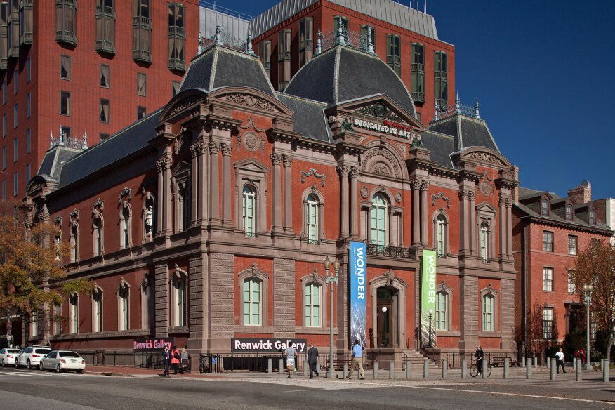 The Renwick Gallery after its multi-year renovation.