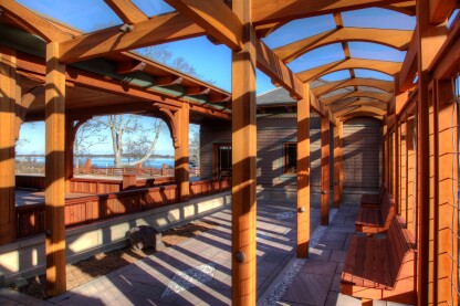 Decorative Beams For A Craftsman Style Arbor Professional Deck Builder