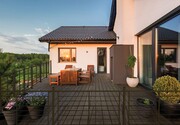 Horizontal Steel Rod Railing