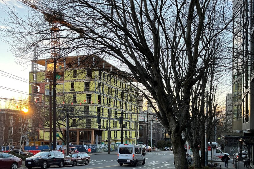 Heartwood under construction