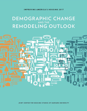 Cover of Harvard JCHS report on remodeling, issued 2/28/17