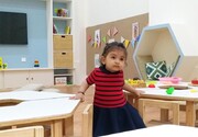 A cross section through the Pre School at Andheri Mumbai