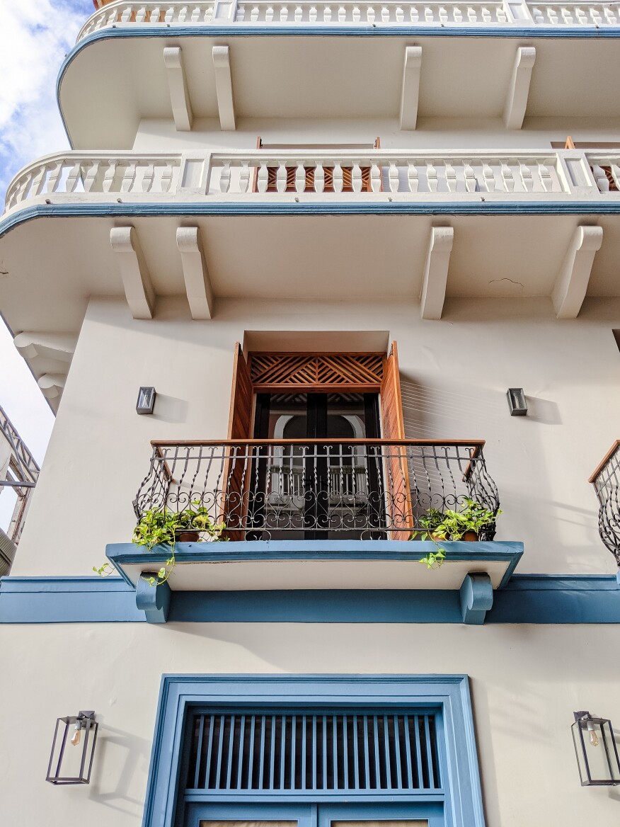 Portales in Panama City's Casco Viejo quarter.