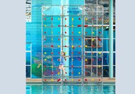 Kersplash (Crystal Clear or Color) Pool Climbing Wall