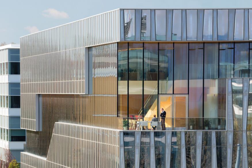 Novartis Office Building 335, East Hanover, N.J., by Weiss/Manfredi Architecture/Landscape/Urbanism