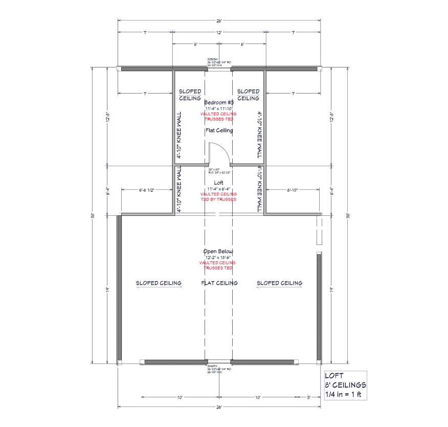 Second floor plan