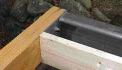 Bolted to a welded plate, spans the distance between the two post assemblies.