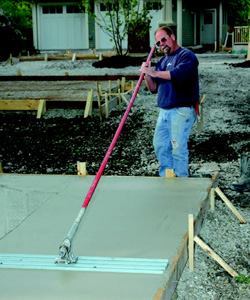 Adding too much water is the most destructive thing you can do to concrete. The 9-inch slump concrete shown here will have increased shrinkage, greatly reduced strength, will cause slabs to curl more, and will reduce the durability of the concrete. If superplasticizers or midrange water reducing admixtures were used instead of water, the concrete would be much better.