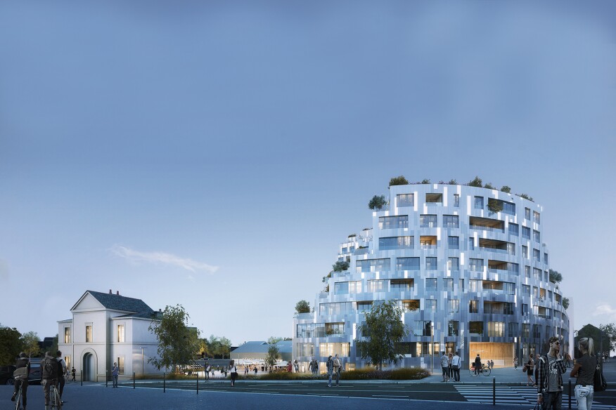 Ilot de l’Octroi, by MVRDV